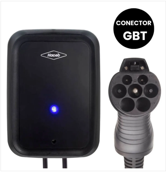Cargador de pared Haceb para carros Eléctricos Tipo Chino (GB/T) F2 220V 7,5kW